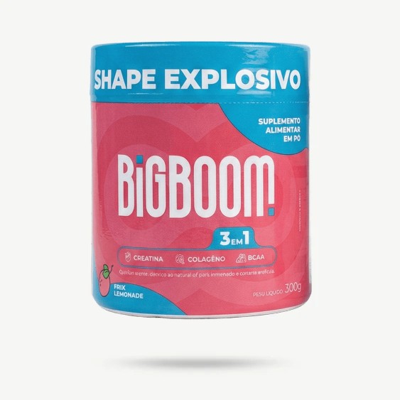 Creatina 3 em 1 BigBoom