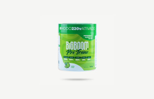 Pré-treino BigBoom sabor Limão