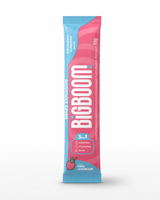 Sachê 10g Creatina 3 em 1 BigBoom